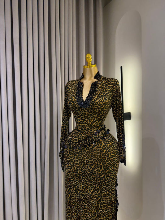 FIFI Tenue + Ceinture LEOPARD