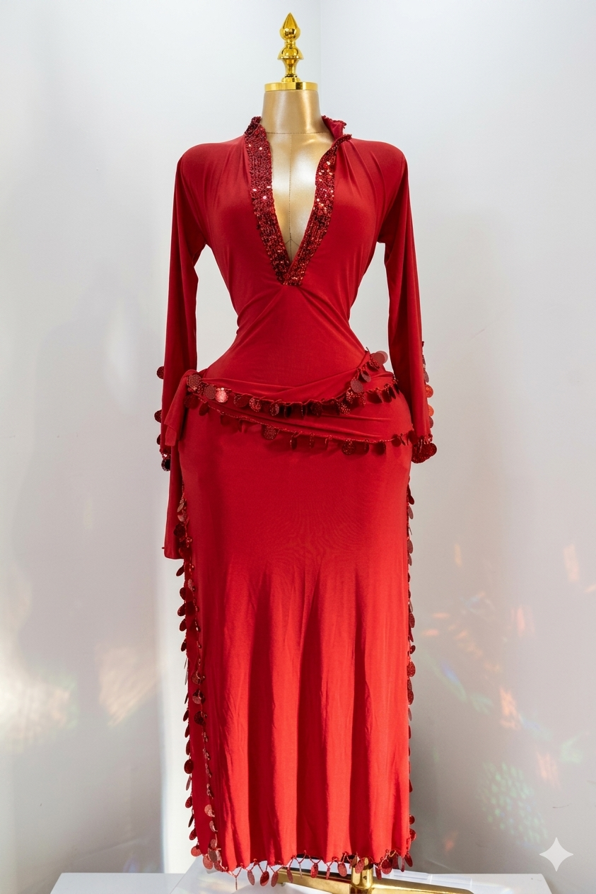 FIFI Tenue + Ceinture ROUGE