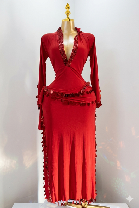 FIFI Tenue + Ceinture ROUGE