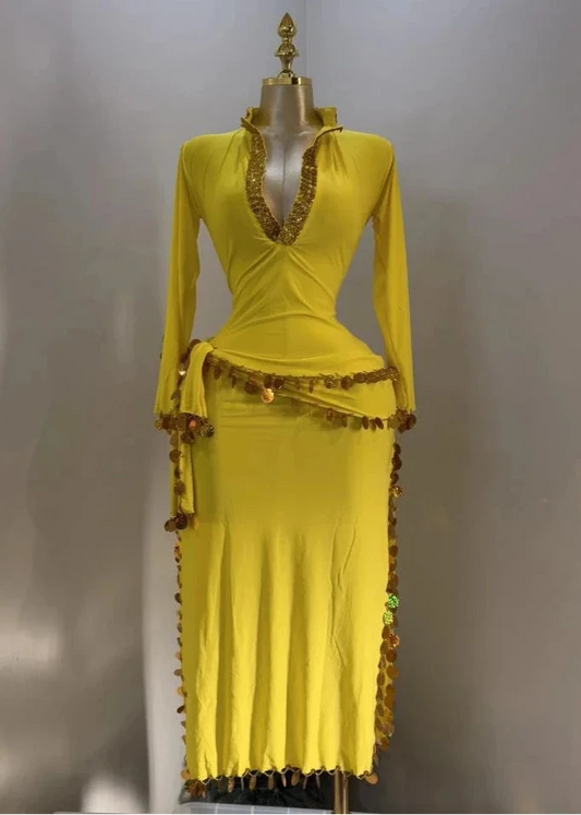 Fifi Tenue + Ceinture jaune