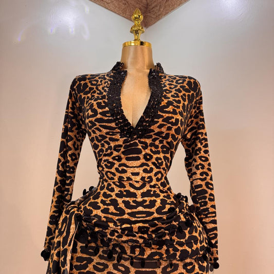FIFI Tenue + Ceinture LEOPARD